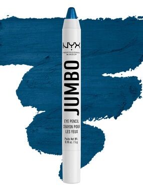 NYX Jumbo Eye Pencil All-In-One Eyeshadow Eyeliner Pencil - Blueberry Pop, NEW